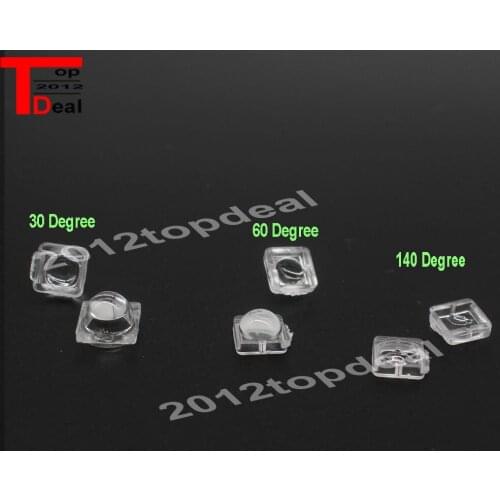 100pcs LENS For 5050 SMD LEDS WS2812 WS2811 SK6812 30 60 140 Degree Angle