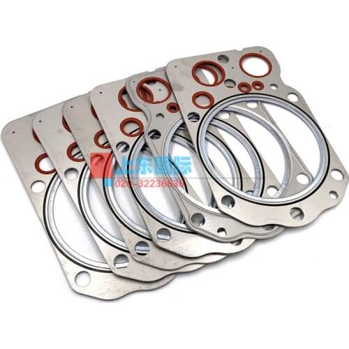 Free shipping for Kobelco SK450-6 Sany SY385/465 cylinder pad Mitsubishi 6D22/6D24 engine cylinder pad digger