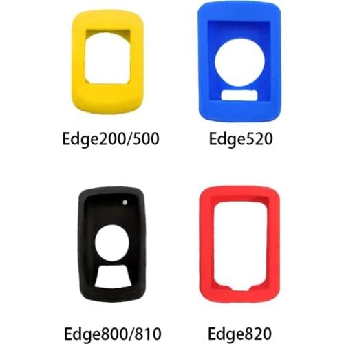 Silicone Shock Protection Cover Case For Garmin Edge 820 810 800 520 200 500 MTB Road Bike Bicycle GPS Computer With Film