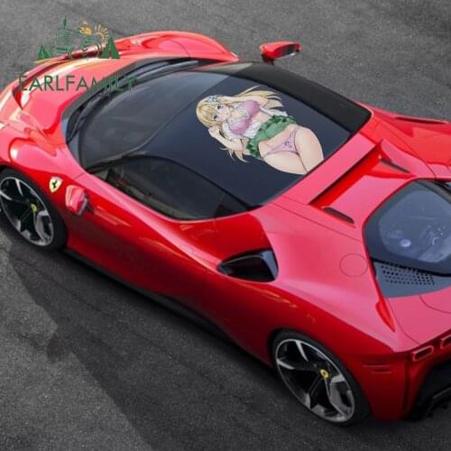 EARLFAMILY 43cm x 24.9cm for Sexy Boku Wa Tomodachi Ga Sukunai Kashiwazaki Sena Anime Auto Car Stickers and Decals Decoration