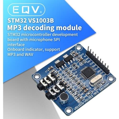VS1003 VS1003B MP3 Module Decoding Containing Microphones STM32 Microcontroller Development Board Accessories