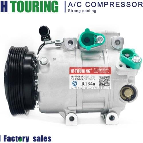 VS18M NEW AC Compressor For Kia Optima/Hyundai Sonata/santa fe/Kia Amanti 3.8L 97701-2B201 97701-3K220 97701-3K125 977013K125