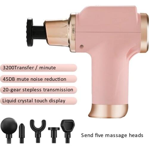 High frequency Massage Gun Muscle Relax Body Relaxation Electric Massager Portable Massage Gun Shoulders Relief Pain Recharge