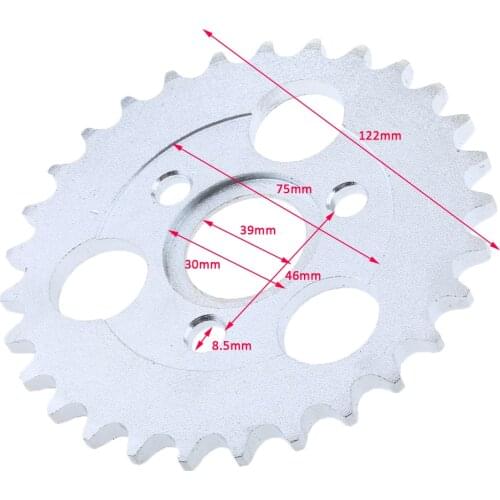 420 Motorcycle Motorbike 29T Rear Sprocket for Honda Z50A Z50 Z50R Z50J Monkey Bike Motor Moto Motorcycle Part 6mm Thickness