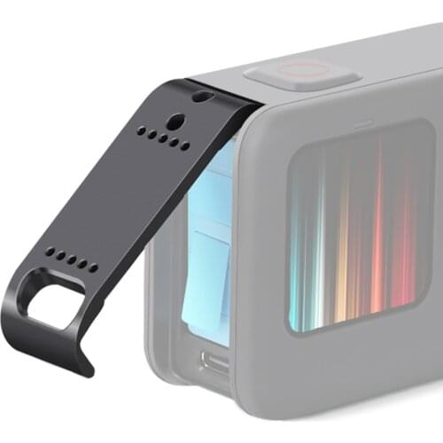 Gosear Plastic Battery Side Cover Door Cap Replacement with Type-C Charging Hole for GoPro Hero 9 Action Camera Accessories