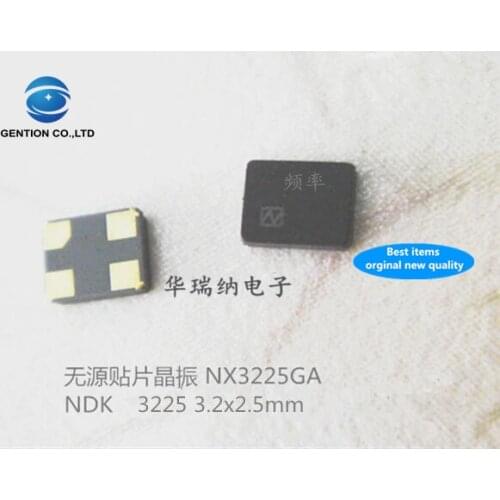 10pcs 100% orginal new NX3225GA 48M 48MHZ 48.000MHZ passive SMD crystal oscillator 3225 crystal resonator