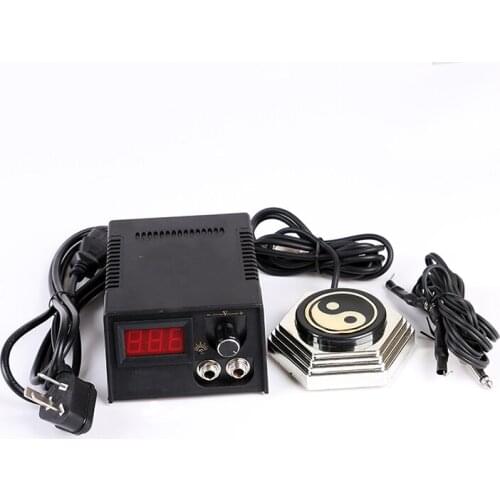 Tattoo Accessories Tattoos Tool Tatoo Supplies Digital Power Supply Voltage Stabilizer Foot Pedal Clip Cord Machines Kit Set