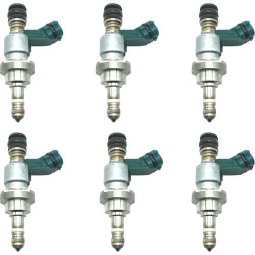6pcs Fuel Injector Nozzle 23250-31020 23209-31020 for 2006-2013 for Toyota for Lexus IS 250 IS250 GS300 23209-39057