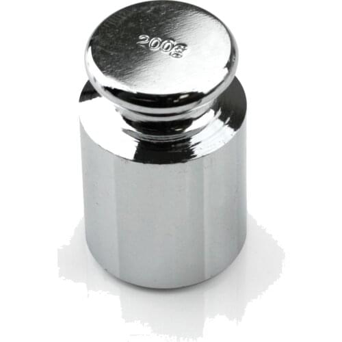 200 Gram Precision Chromium Plating Test Weight Calibration Weight for Digital Scale Pocket Balance Postal