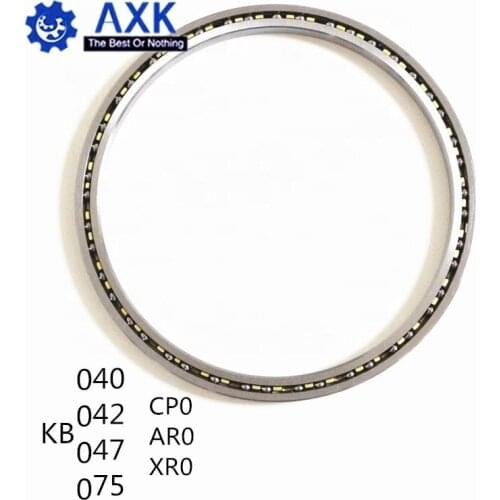 KB040AR0/KB042CP0/KB045XP0/KB075AR0 Thin Section Ball Bearings (4.5x5.125x0.3125 in) FRB Bearings Slim ring type