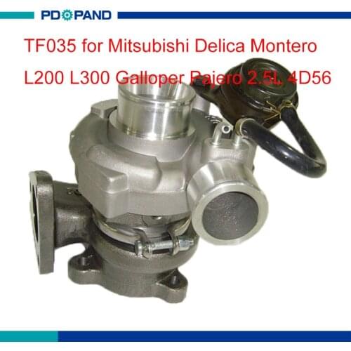 Turbo part TF035 turbo charger kit 49135-04210 for Mitsubishi Delica Montero L200 L300 Galloper Pajero 2.5L 4D56 diesel engine