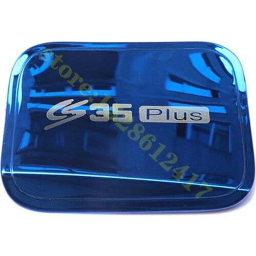Stainless steel Fuel Tank Cover Gas Tank Cover for Changan CS35PLUS 2019-2021 Car styling