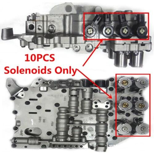 Original 10PCS Repair Kit For Ssangyong Geely Actyon Korando M11 DSI Valve Body Transmission Solenoid Valve 6-speed