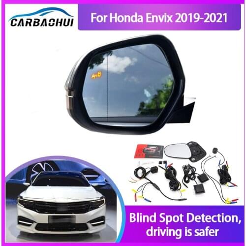 Blind Spot Detection System For Honda Envix 2019-2021 Rearview Mirror BSM BSD Monitor Lane Change Assist Parking Radar Warning