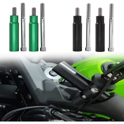 For Kawasaki Z1000SX 2011 - 2019 NINJA 1000 650 GTR1400 NINJA H2SX Ninja650 Ninja1000 GPS Navigation Handlebar Bracket Extension