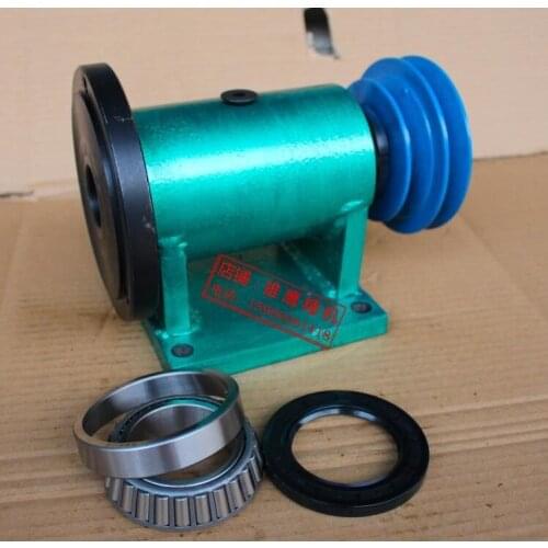 Strengthen the 200 lathe spindle, the self-made spindle assembly of the instrument head, DIY lathe, and the bead machine