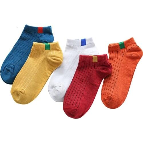 Women Cotton Socks Shallow Mouth Socks Ventilation Motion Socks