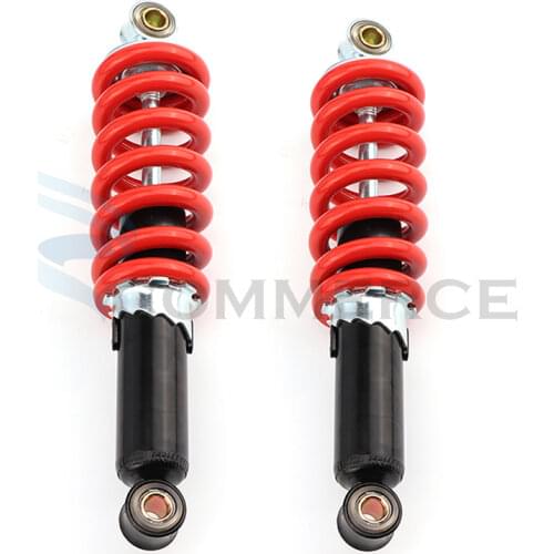 10mm spring 260MM Rear Shock Absorbers For 50cc -125cc motorcycle Dirt Pit Bike ATV SUV Go kart Suspension Spring Shocker