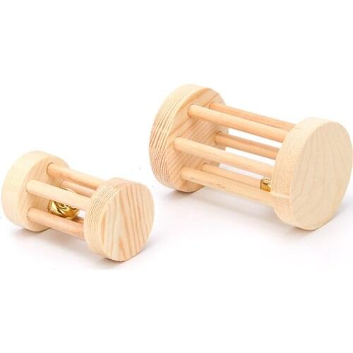 Wooden Hamster Climbing Standing Bridge Multicolor Chew Toys Training Small Animals Toys Hiding Toys Pet Supplies