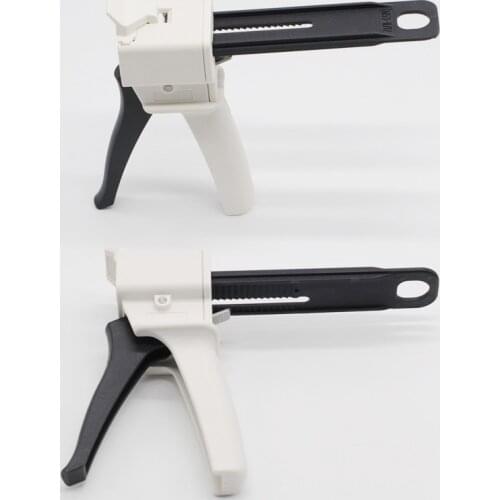 50ml Dental 2Type Ratio Mixing Dispenser Dispensing Impression Gun For Dentistry Clinic