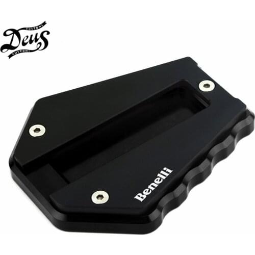 For Benelli TRK502 TRK 502 Free&Fast shipping Motorcycle CNC Brand New Side Stand Enlarger Plate Kickstand Enlarge Extension