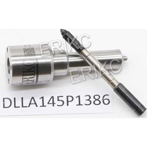 ERIKC Common Rail Injector Nozzle DLLA145P1386 Diesel Fuel Injector Nozzle DLLA 145 P 1386 Auto Spare Parts Nozzle for BOSCH