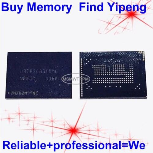 H9TP26ABLDMC H9TP26ABLDMCNR-KGM BGA186Ball EMCP 32+16 32GB Mobile Memory New original and Second-hand Soldered Balls Tested OK