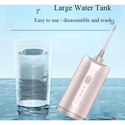 Oral Irrigator Portable Smart Tooth Cleaner Dental Floss Oral Care Water Spray Tooth Cleaner Electric Tooth Flusher