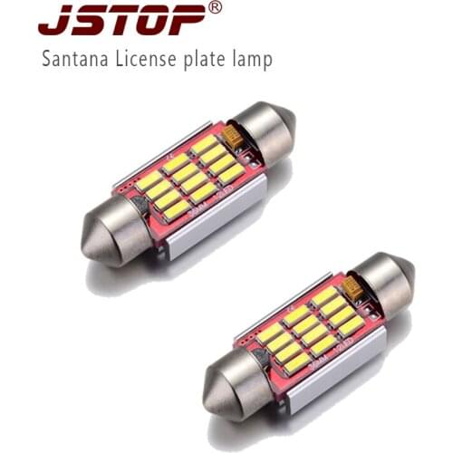 JSTOP 2pc/set Santana led lamp C5W 36mm festoon Canbus C5W Light 12V lamps autolights festoon car bulbs