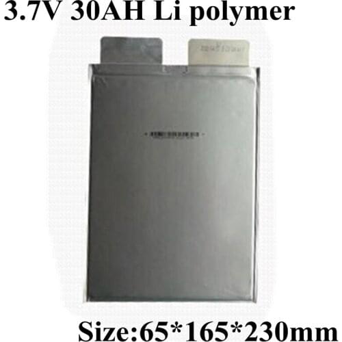 7pcs 3.7v 30Ah Lithium Battery 3.8v Lipo Battery for Diy Battery Pack 3.7v Bateria Litio 30ah Power Electric Trolley Motor