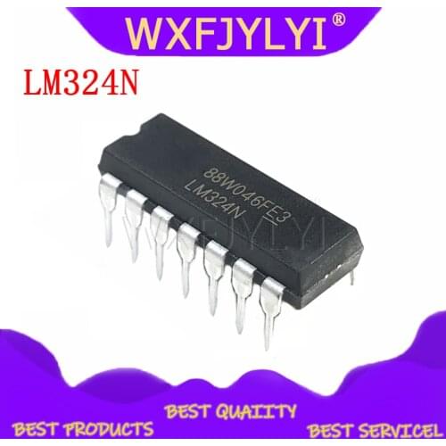 10PCS LM324N DIP14 LM324 DIP DIP-14 new and original IC