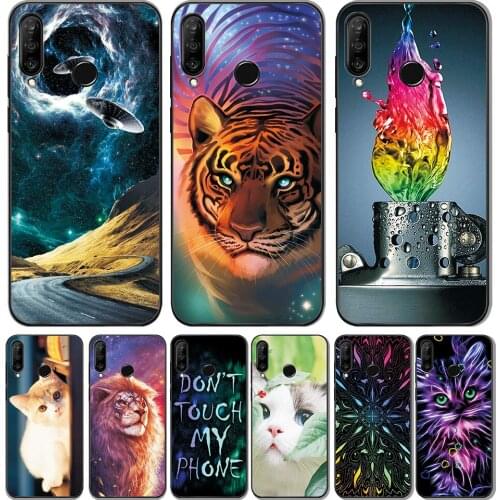 For Huawei P30 Lite Case Matte Protective Case For Huawei P30 Lite Cool Fashion Back Cover on P30 Lite 6.15" Silicone Phone Capa