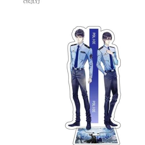 New Po Yun Novel Acrylic Stand Po Yun Chinese Criminal Investigation Reasoning Novel Jiangting YanXie Keychain Jewelry 15cm