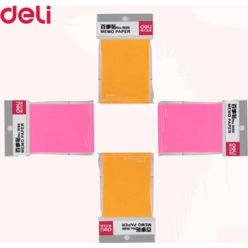 Deli New Korean Kawaii Sticky memo Notes Creative Post Note pad Filofax Memo Pads Office School Stationery supplies 2017