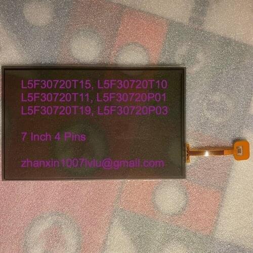 New 7'' Touch Screen Glass Digitizer L5F30720P01 L5F30720P02 L5F30720P03 For Porsche PCM3.1 Car Audio Media Radio GPS Navigation