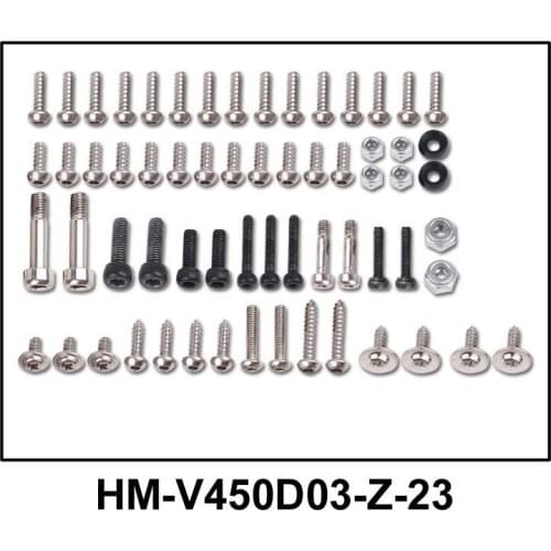 Original Screw Set for Walkera V450D03 RC Helicopter Spare Parts HM-V450D03-Z-23