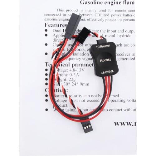 RC Airplane Gasoline engine flameout remote switch 4112