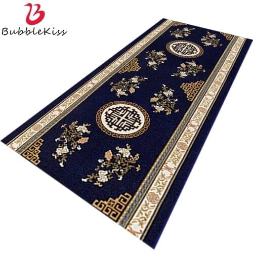 Bubble Kiss Customized Corridor Carpet New Chinese Style Home Aisle Full Shop Floor Mats ​Entrance Doormat Hotel Long Strip Rugs