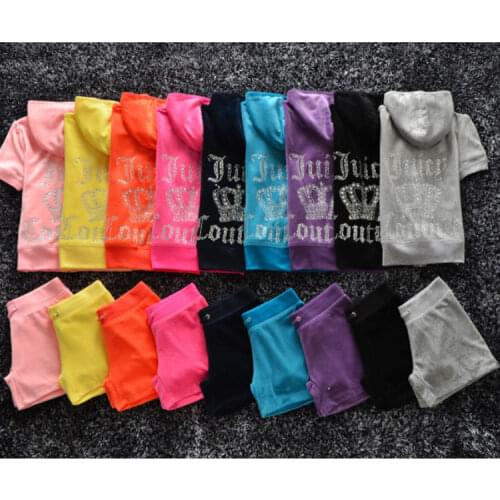 YICIYA Summer Letter printing Velvet zip Tracksuit Juicy 2Piece Set Women Clothing 2021 Short Sleeved Crop Top+short Pant Female