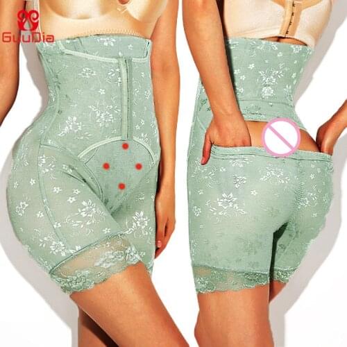 GUUDIA Seamless Body Shaper Shorts Easy Take Off Women Boyshorts Shapers Waist Trainer Slimming Weight Loss Girdle Shapewear