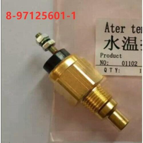 5PCS 8-97125601-1 Water Temp Sensor for hitachi excavator EX200-5