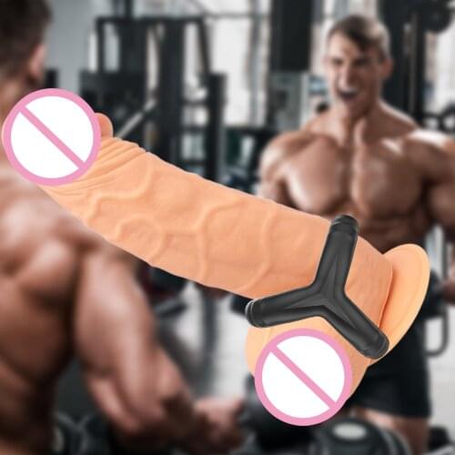 Delayed Ejaculation Adult Products Scrotal Ring Soft Silicone Cock Ring Sex Shop High Elastic Penis Ring Erotic Sex Toys for Man