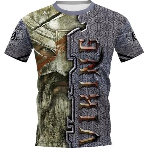 Viking Armor 3D Printed t shirts women for men Summer Casual Tees Short Sleeve T-shirts Short Sleeve Drop Shipping 06