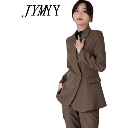 Женские элегантные брючные костюмы JXMYY China At AliExpress