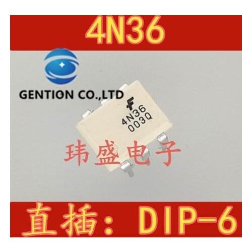 20PCS 4N36 4N36M DIP6 light coupling in stock 100% new and original