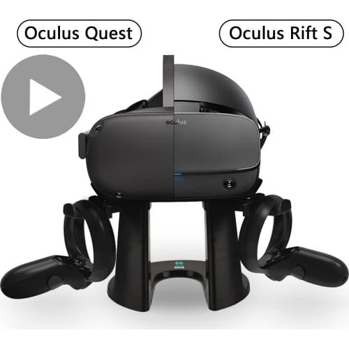 For Oculus Quest 1 2 Rift S Cradle Quest2 Accessories Smart 3D Virtual Reality VR Glasses Stand Headset Helmet Occulus Oculis