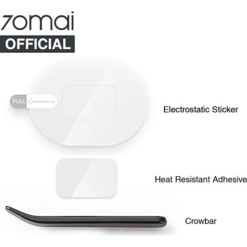 Original 70mai Accessory Set Static Sticker 3M Glue Removal Installation Tool Tilting Tool For70mai Dash Cam Pro Portfolio Tools