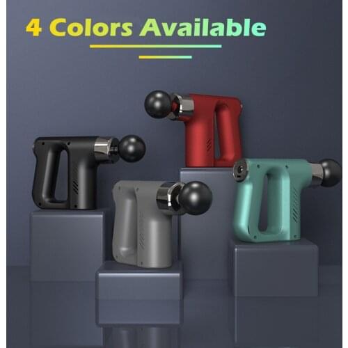 Muscle Massage Gun Mini Pocket vibration Electric Back neck Massager Gun For Body Deep Relief Pain Slimming Fascial gun