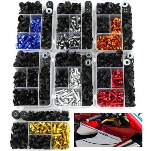 Fit For Suzuki GSX-S750 GSX-S1000 GSX-S1000F 2015-2019 Nut Motorcycle Complete Full Fairing Bolts Kit Fairing Clips Screws M5 M6