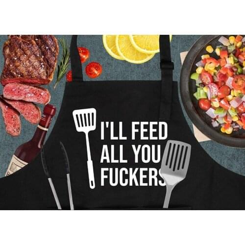 Adjustable Kitchen Apron Chef Bib With 3 Pockets Baking Accessories Apron Womens Cooking Apron Apron Mens Cafe Kitchen Tools